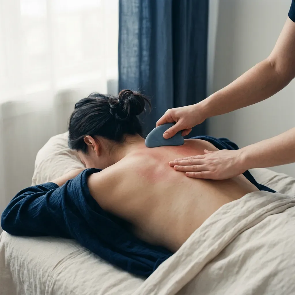 Gua sha NYC — Blue Iris