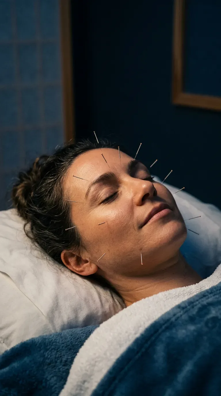 Facial acupuncture Financial District NYC