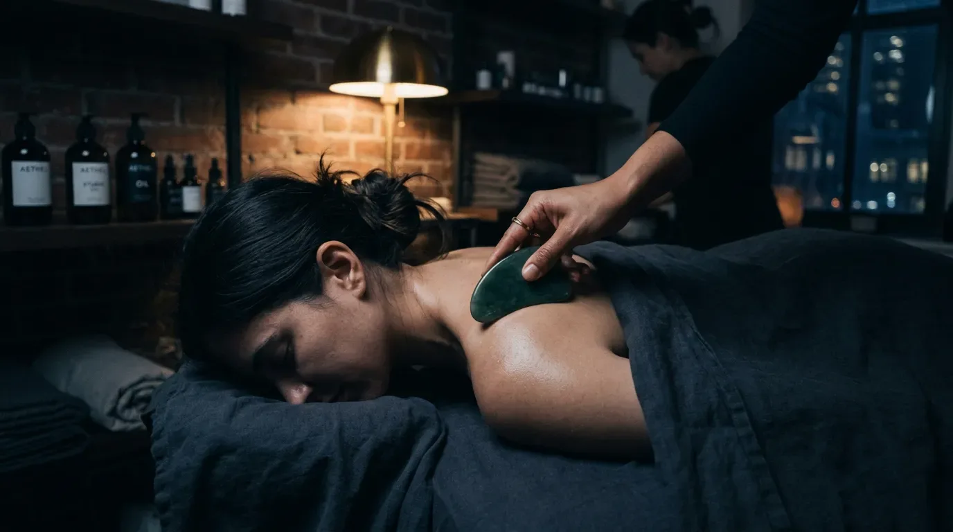 Gua sha Financial District NYC