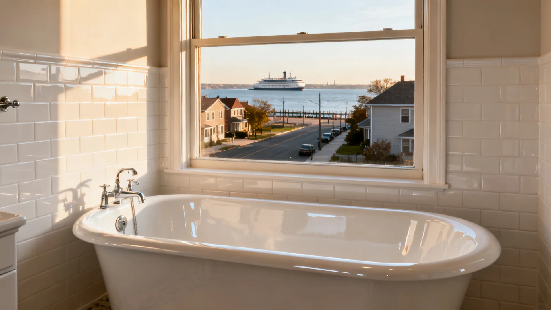 Bathtub reglazing in New Dorp