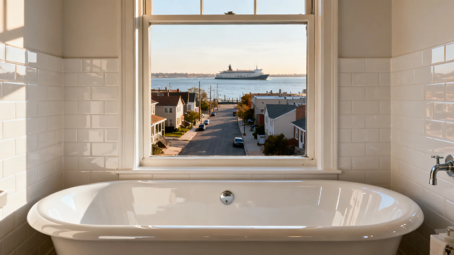 Bathtub reglazing in West Brighton